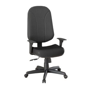 Cadeira de Escritório Presidente PLUS com Braços Reguláveis - CORINO PRETO 32975