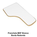 Prancheta Escolar Tradicional - Branca