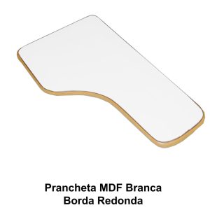 Prancheta Escolar Tradicional - Branca