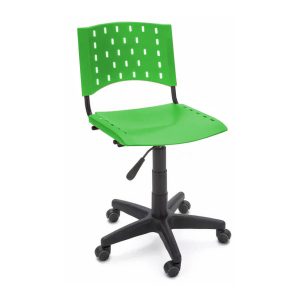 Cadeira de Escritório Giratória PLÁSTICA - PMD - COR VERDE - 31301