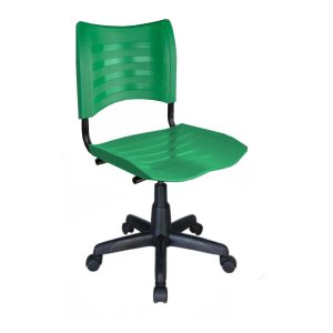 Cadeira de Escritório Giratória PLÁSTICA - PMD - COR VERDE - 31318