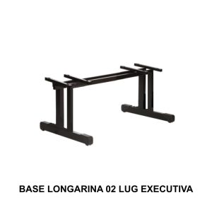 Estrutura da Longarina de 02 Lugares EXECUTIVA - Preta - 39005