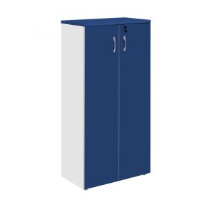 Armário Alto Fechado com 02 Portas - 1,59X0,80X0,42m - AZUL/CZ - 44102